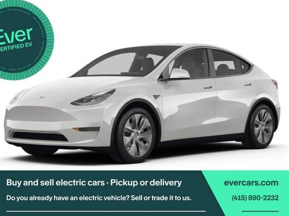 TESLA MODEL Y 2022 7SAYGAEE7NF493910 image